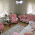 Esra hanımın country (kır evi) stilde, pembe evi..