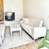 Farklı stiller barındıran zarif bir dekor..