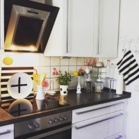 Sema Hanım'ın siyah-beyaz vurgulu İskandinav stil evi..