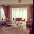 Seden hanımın yumuşak tonlarla yakaladığı zarif ve iç açıcı dekoru..