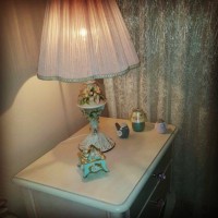 Beyhan hanımın pastel pembe, mavi ve yeşillerle country stil evi.