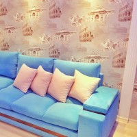 Sema Hanım'ın cıvıl cıvıl bahçe katı evinde ev gezmesindeyiz