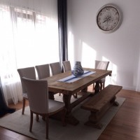 Ahşabın sıcaklığıyla, göz alıcı ve doğal bir dekor..