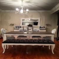 Koyu renklerle bir country ve vintage dekor