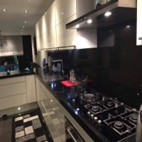 Sezen Hanım'ın mavi ve siyah ağırlıklı karakterli evi