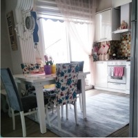 Özlem Hanım'ın mavi, gri ve morlarla renklenmiş enerjik evi