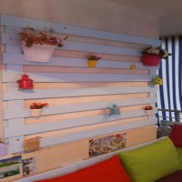 Elif hanımın rengarenk balkonu