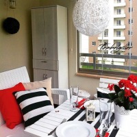 1 balkondan renk ve aksesuar değişimiyle 20 farklı balkon