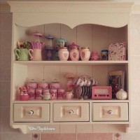 Country ve vintage stilde mavi ve pembelerle çok zarif ev..