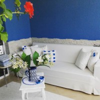 Doğru mobilya ve renk seçimleriyle çok ferah bir ev.