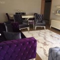 Songül hanımın mor ve gri uyumuyla, şık ve göz alıcı evi..
