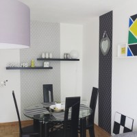 Sema Hanım'ın siyah-beyaz vurgulu İskandinav stil evi..