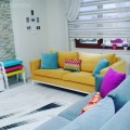 Modern stilde, renkli ve enerjik bir ev!