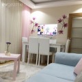 Merve hanımın pastel seçimlerle sıcacık bir görünümde, minik evi..
