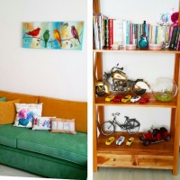 Beyhan hanımın pastel pembe, mavi ve yeşillerle country stil evi.