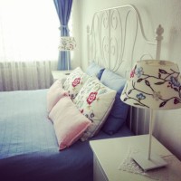 Ebru Hanım'ın her köşesi güzel değerlendirilmiş iç açıcı evi..