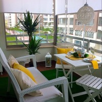 1 balkondan renk ve aksesuar değişimiyle 20 farklı balkon