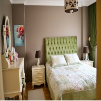 Melek Hanım'ın pastel yeşil ve toprak tonlarında harika evi