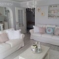 Didem hanımın beyazın büyüsünde, konforlu ve aydınlık evi..