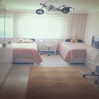 Şeyna Hanım'ın kahve ve siyahı beraber kullandığı şık evi