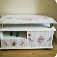 Yapışkan folyoyla kaplanıp, güzel sonuç alınmış bir sürü proje!