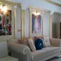 Dekoratif paneller ile şık bir dekor. Semiha hanımın evi..