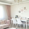 Cansu hanımın pastel tonlarda zarif evi..