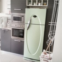 Sina hanımın boyadığı bulaşık makinesi ve buzdolabı