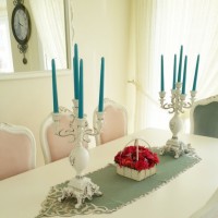 Beyhan hanımın pastel pembe, mavi ve yeşillerle country stil evi.