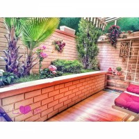 Sema Hanım'ın cıvıl cıvıl bahçe katı evinde ev gezmesindeyiz