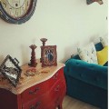 Seçil hanımın özgür ve farklı bir dekora sahip, eklektik evi..