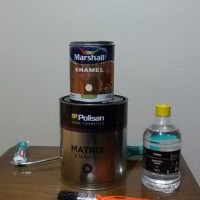 Gülden hanımın boyadığı 15 yıllık dolapları