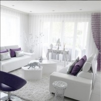 Oya Hanım'ın beyazlar içindeki şık evi