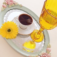 Dilek Hanım'ın birbirinden şık çay, kahve sunumları