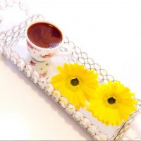 Dilek Hanım'ın birbirinden şık çay, kahve sunumları