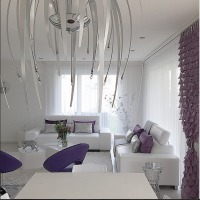 Oya Hanım'ın beyazlar içindeki şık evi