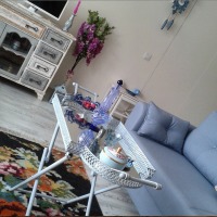 Vurgulu renklerle huzur dolu bir dekor..