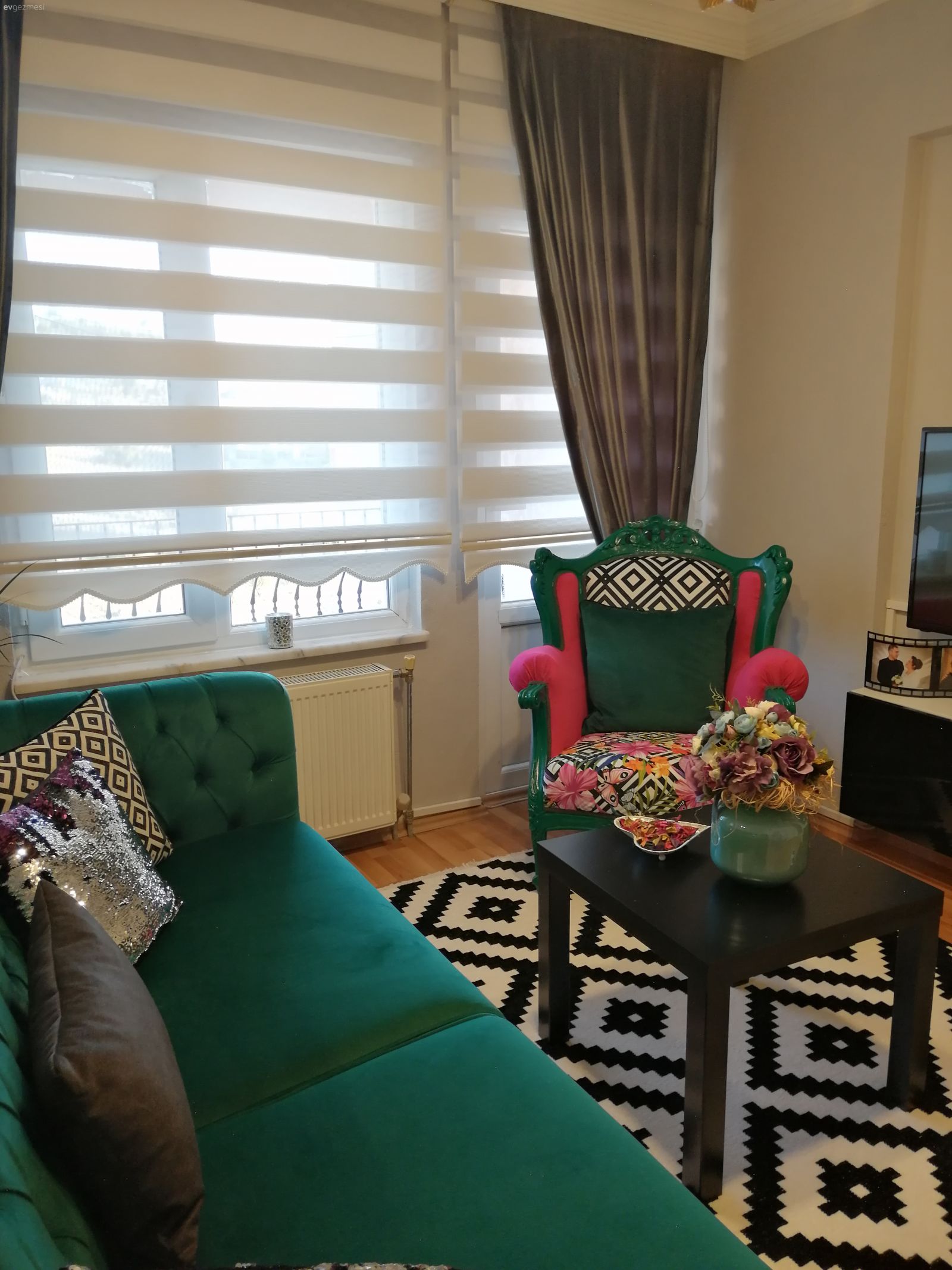 Oturma odamdaki değişiklikler