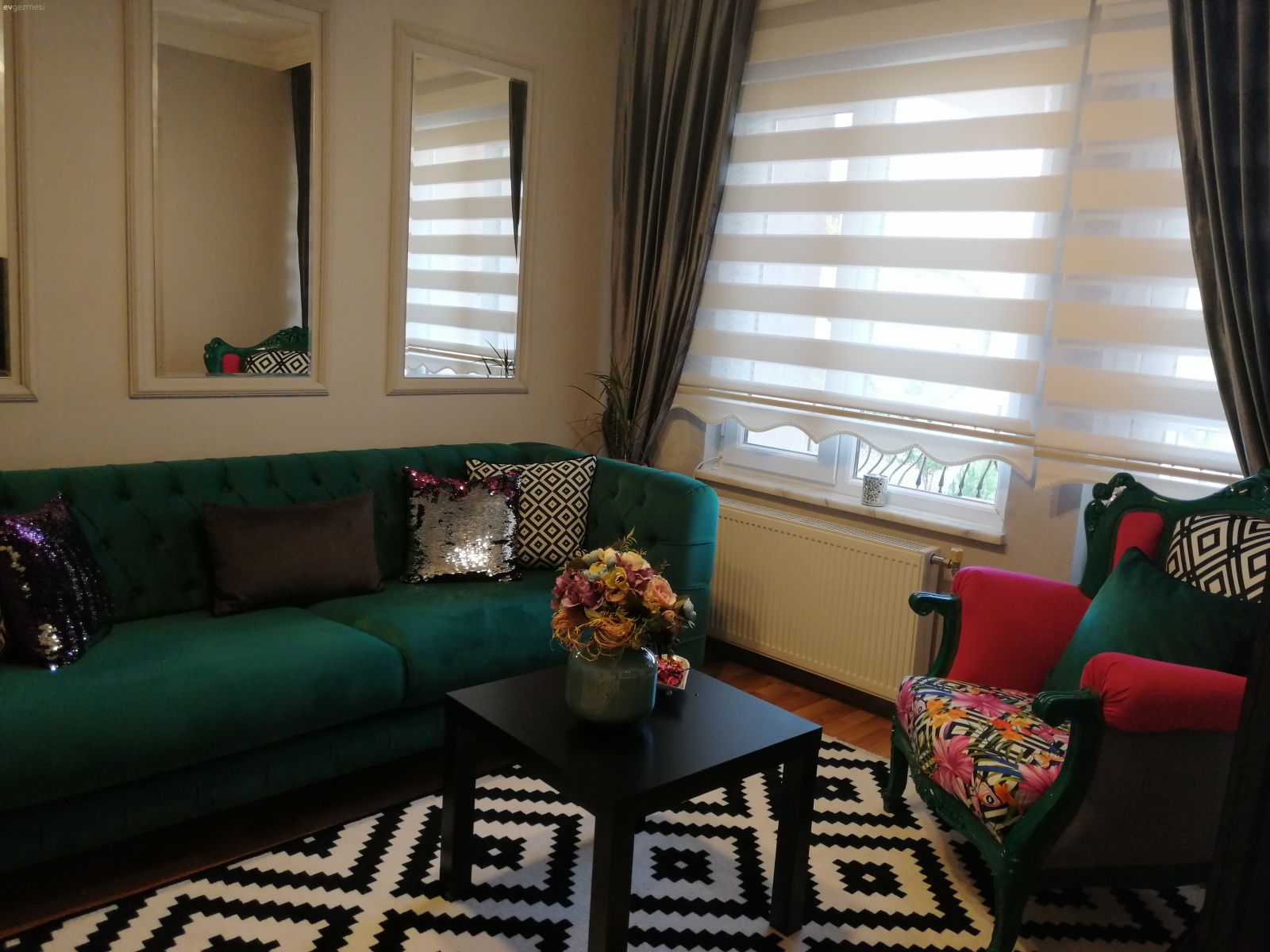 Oturma odamdaki değişiklikler