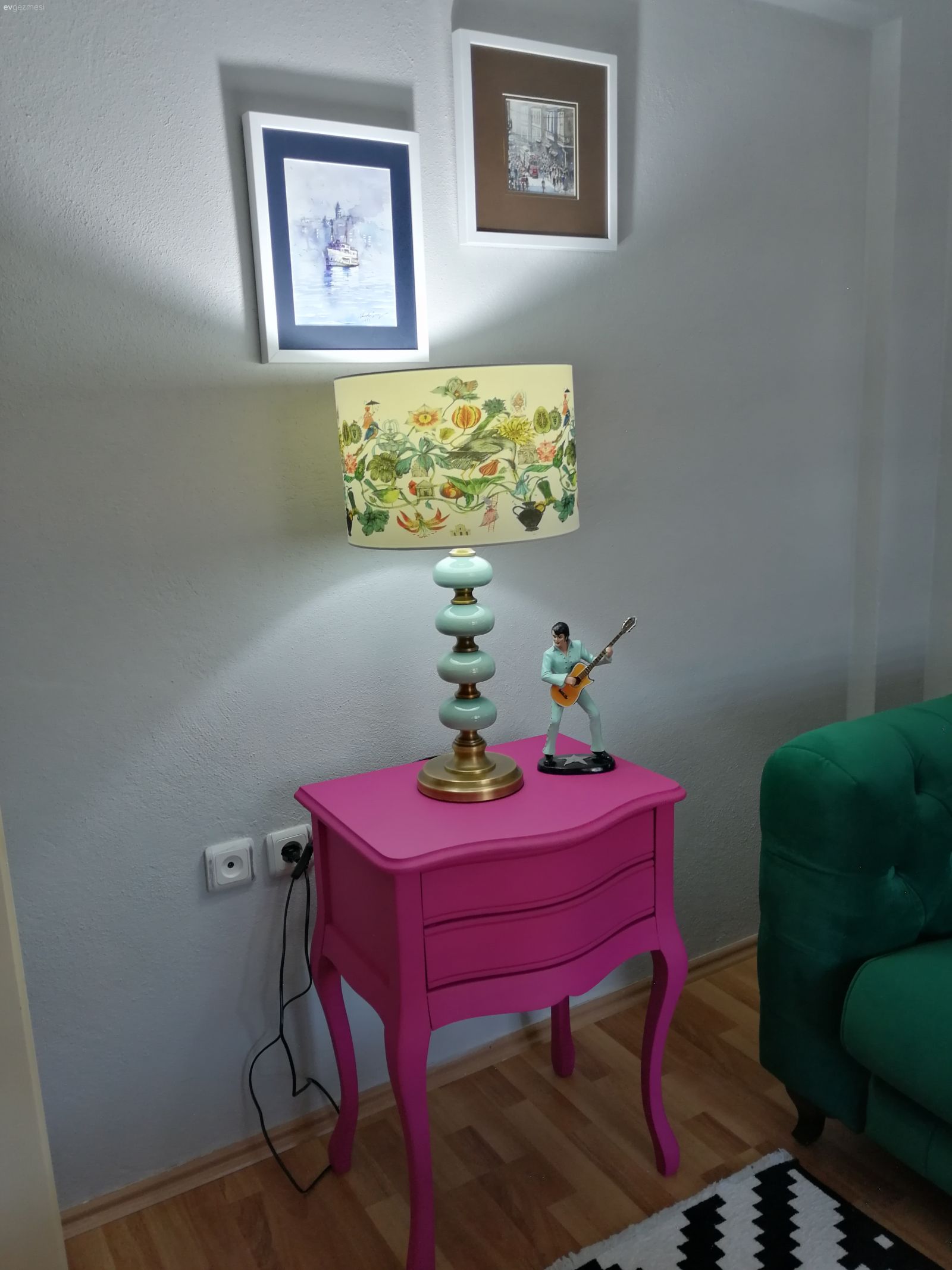 Oturma odamdaki değişiklikler