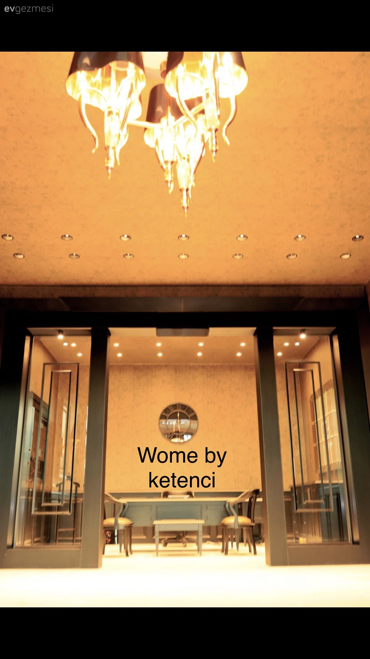 siyah ofis detayları