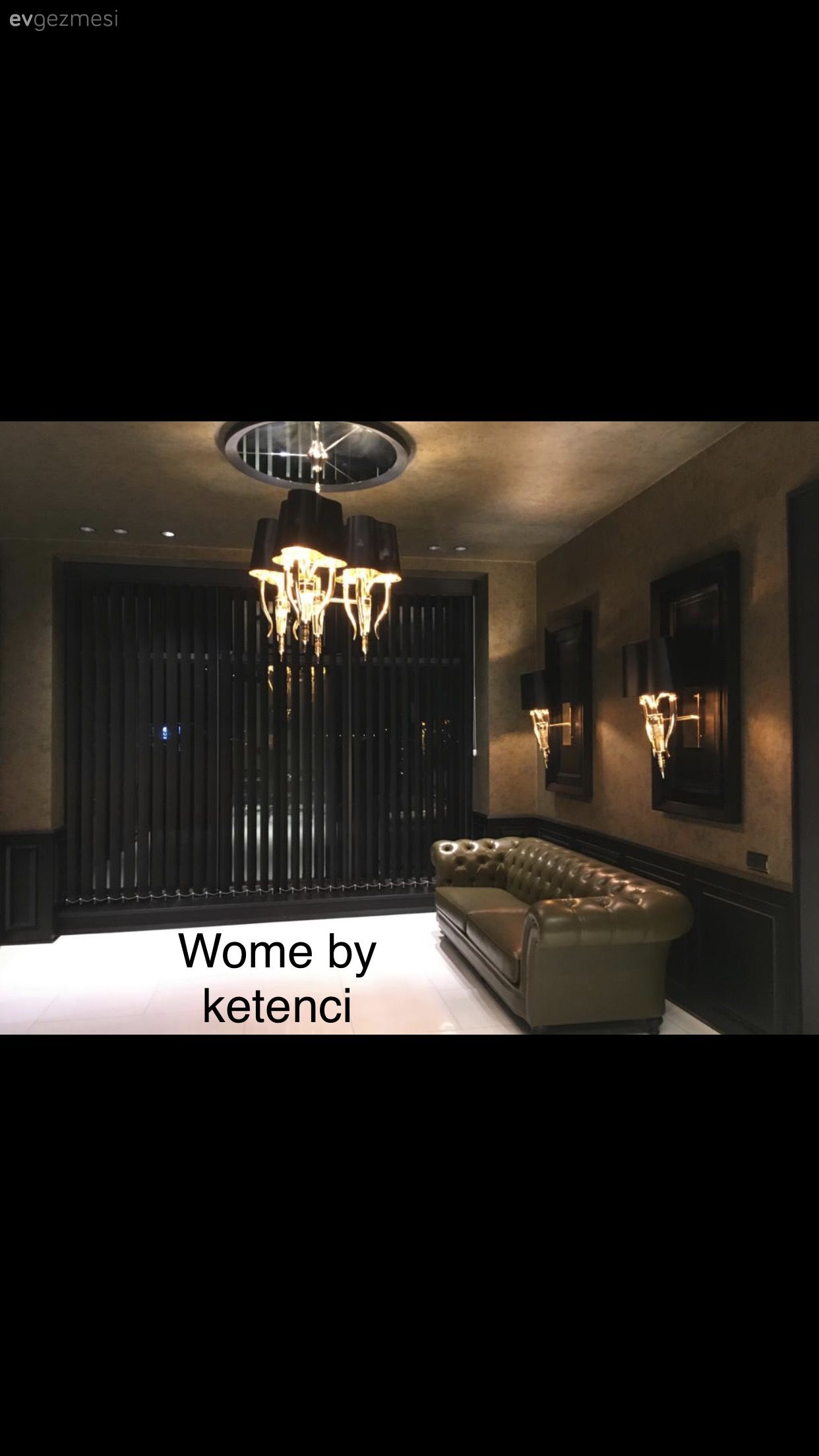 siyah ofis detayları