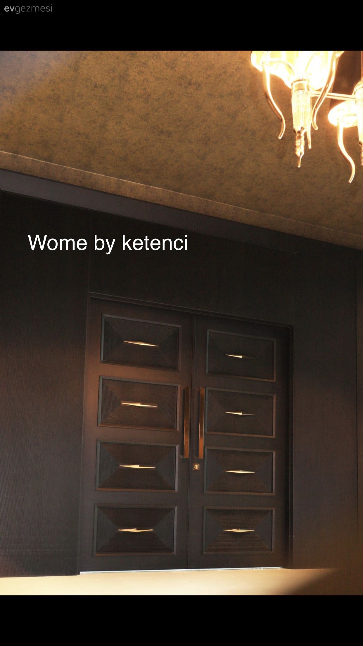 siyah ofis detayları