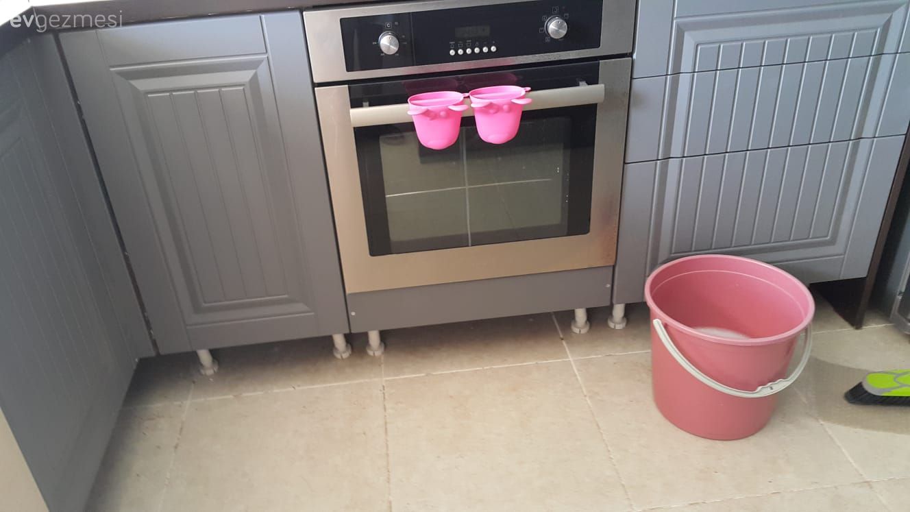 Yeni taşıdığım evin mutfağını yenilettik