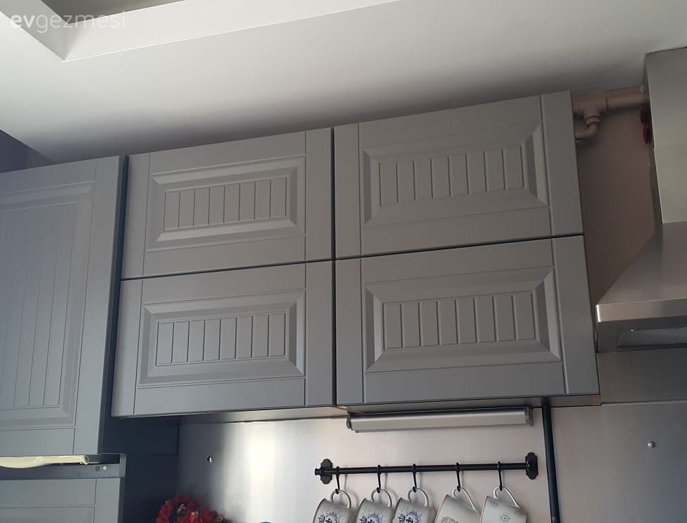 Yeni taşıdığım evin mutfağını yenilettik