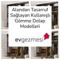 Alandan Tasarruf Sağlayan Kullanışlı Gömme Dolap Modelleri