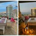 Denize Bakan Bu Trabzon Balkonunda Mobilyalar Çok Amaçlı!