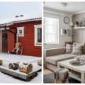 İki Yatak Odasını İçine Sığdıran 34 M2'lik Kırmızı Ev!