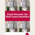 Küçük Banyolar İçin İdeal Fayans Modelleri