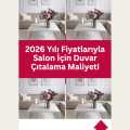 2026 Yılı Fiyatlarıyla Salon İçin Duvar Çıtalama Maliyeti